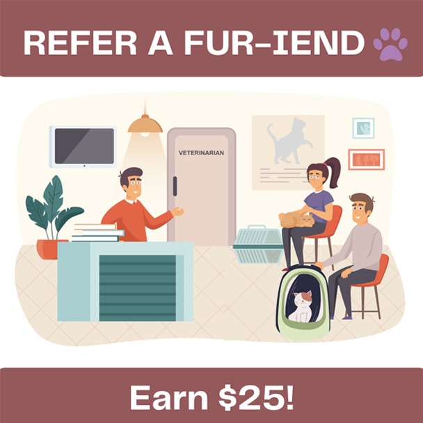 REFER A FUR-IEND Social Graphic
